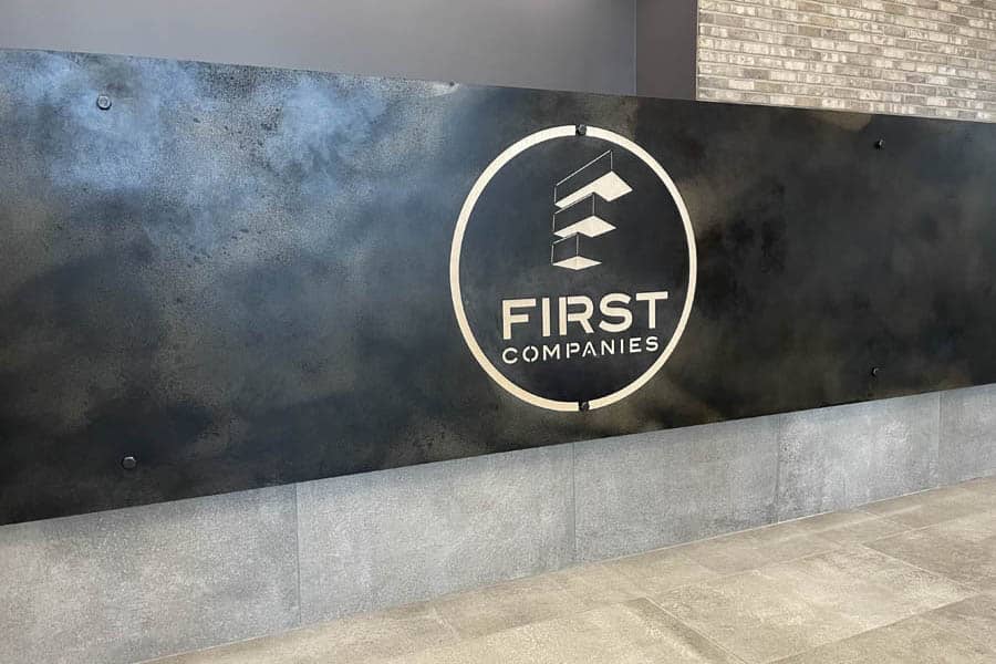 First Companies Sign